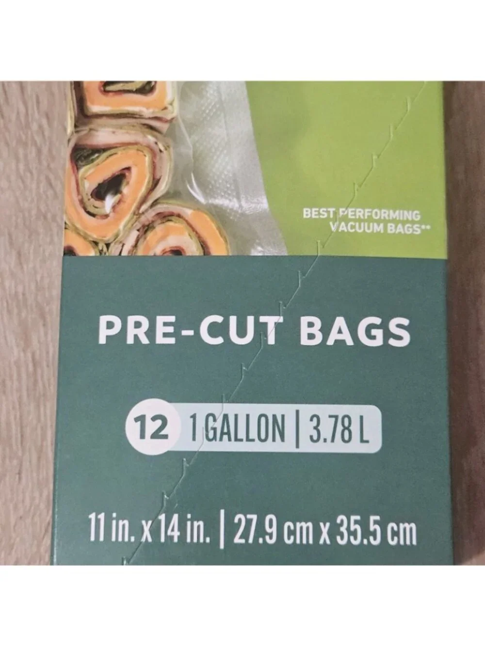 Foodsaver 1-Gallon Vacuum Bags - Bpa Free Maximum Freshness, 12 Count